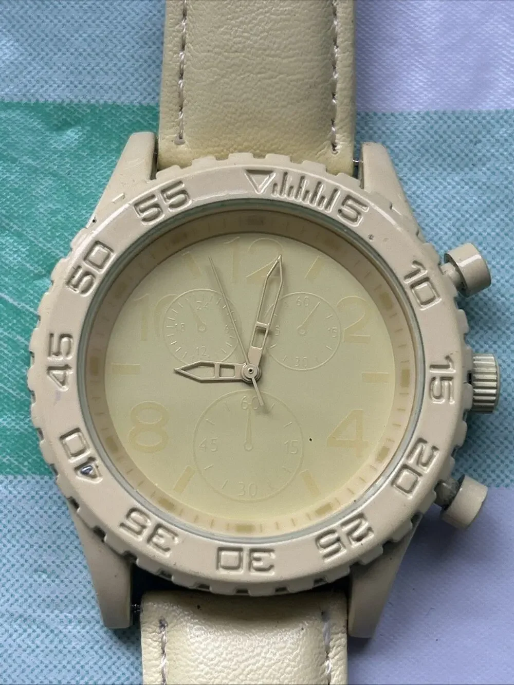 All Yellow Unisex Quartz Watch